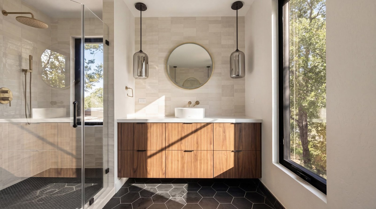 Glass shower